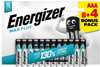 Patareid Energizer Max Plus LR03, AAA, 12 tk, 8+4 tasuta