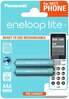 Patareid Panasonic AAA, 2 tk, 550 Dect 2BP