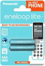Patareid Panasonic AAA, 2 tk, 550 Dect 2BP