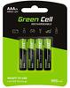 Laetav aku Green Cell GR03, AAA, 950 mAh, 4 tk