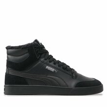 Talvesaapad Puma Shuffle Mid Fur 387609 01, mustad