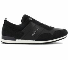 Vabaajajalatsid Tommy Hilfiger Iconic Leather Suede Mix Runner FM0FM00924, suurus 40, tumesinine
