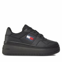 Tossud Tommy Jeans Tjw Retro Basket Flatform Ess EN0EN02506, must