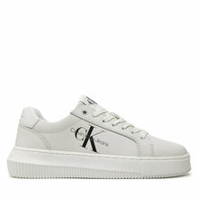 Vabaajajalatsid naistele Calvin Klein Jeans Chunky Cupsole Laceup Mon Lth Wn YW0YW00823, valged