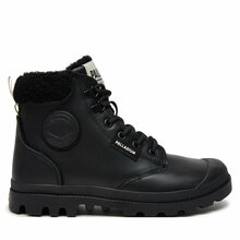 Matkasaapad Palladium Pampa Hi Snow Warm W 94380-008-M, suurus EU 37, must