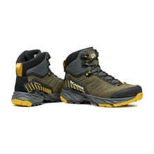 Matkasaapad Scarpa Rush TRK GTX, suurus 45.5, tume roheline (military - mustard)
