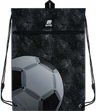 Spordikott Kite Football, 460x330 mm, must