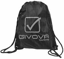 Jalanõude kott Givova Sacchetto 43cm, must