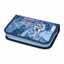 Pinal Herlitz Tech Mech, 20.5 cm x 14 cm, sinine/valge/helesinine