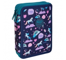 Kaheosaline pinal tarvikutega CoolPack Jumper XL Happy Unicorn E77549