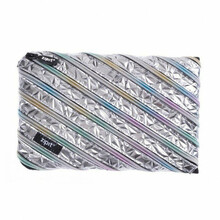 Pliiatsikott ZIPIT Metallic Jumbo Pouch ZTJ-MT-2 hõbedane