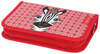 Pinal Herlitz Cute Animals Zebra 31-osaline, punane