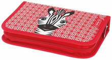 Pinal Herlitz Cute Animals Zebra 31-osaline, punane