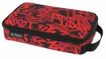 Pinal Herlitz 2Go Graffiti, must/punane
