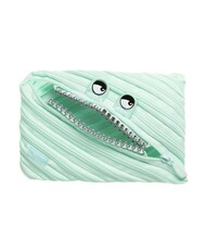 Pliiatsikott Zipit Grillz Monster Jumbo Pouch ZTMJ-GR6, mündiroheline