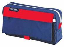 Pinal Herlitz 128757, 11 cm x 6 cm, sinine/punane