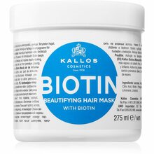Juuksemask Kallos Biotin, õhukestele ja nõrkadele juustele, 275 ml