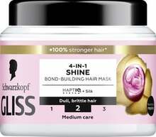 Juuksemask Schwarzkopf Gliss 4-in-1 Shine Mask, 400 ml