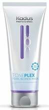 Hõbe tooniv juuksemask Kadus Professional TonePlex Pearl Blonde Mask, 200 ml
