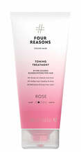 Juuksemask Four Reasons Color Mask Toning Treatment, tooniv, värvitud heledatele juustele Rose, 200 ml