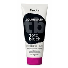 Juuksemask Fanola Color Mask Total Black, 200 ml