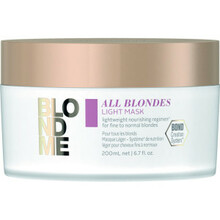 Juuksemask Schwarzkopf Professional BlondMe All Blondes Light Mask, 200 ml