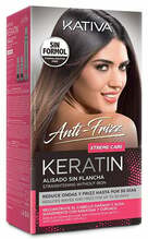 Juuksehoolduskomplekt Kativa Keratin Anti Frizz Xtrem Care, 3 tk