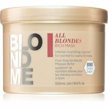 Juuksemask Schwarzkopf Professional Blond Me All Blondes Rich Mask, 500 ml