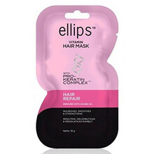 Juuksemask Ellips Hair Repair Pro-Keratin Complex Mask, 18 g