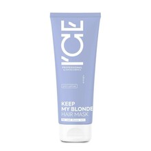 Juuksemask Natura Siberica ICE Keep My Blonde Anti-Yellow, 200 ml