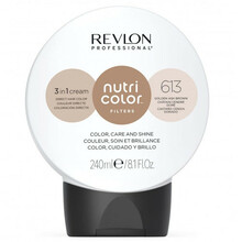 Värviv juuksemask Revlon Professional Nutri Color Filters, 613 Golden Ash Brown, 240 ml