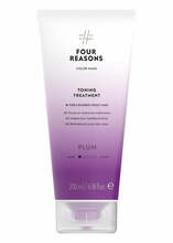 Juuksemask Four Reasons Color Mask Toning Treatment Plum, 200 ml
