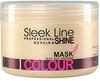 Juuksemask Stapiz Sleek Line Colour, 250 ml