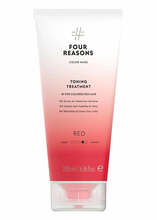 Juuksemask Four Reasons Color Mask Toning Treatment, tooniv, värvitud punastele juustele, 200 ml