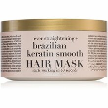 Juuksemask OGX Brazilian Keratin Smooth, 300 ml