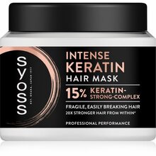 Juuksemask Syoss Intense Keratin, 400 ml