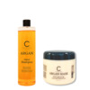 Šampooni ja juuksemaski komplekt Cosmofarma Argan, 500+500 ml