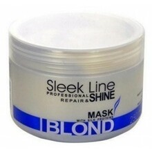Juuksemask Stapiz Sleek Line Blond, 250 ml