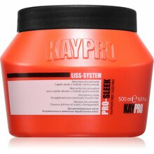 Juuksemask Kaypro Disciplining Mask, sirgendatud ja keemiliselt töödeldud juustele, 500 ml