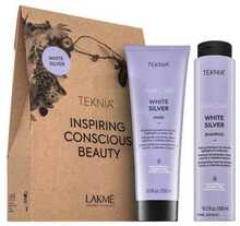 Juuksehoolduskomplekt Lakme Teknia White Silver Pack, 300 ml