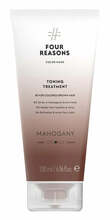 Juuksemask Four Reasons Color Mask Toning Treatment, tooniv, värvitud pruunidele juustele Mahogany, 200 ml