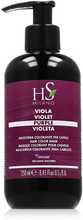 Juuksevärvimask HS Milano Hair Color Mask, heledatele juustele - Purple, 250 ml