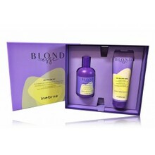 Juuksehoolduskomplekt Inebrya Blondesse No-Yellow, 300 ml šampoon + 250 ml mask