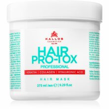 Juuksemask Kallos Hair Pro-Tox, õhukestele ja kahjustatud juustele, 275 ml