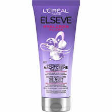 Juuksekreem öiseks kasutamiseks L'Oreal Paris Elseve Hyaluron Plump Night Cream, 200 ml