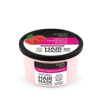 Juuksemask Organic Shop volüümi andev vaarika ja acai, 250 ml