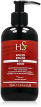 Juuksemask HS Milano Hair Color Mask, heledatele juustele - Red, 250 ml