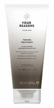 Juuksemask Four Reasons Color Mask Toning Treatment, tooniv, värvitud tumepruunidele/mustadele juustele, Coffee, 200 ml