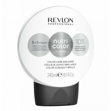 Värviv juuksemask Revlon Professional Nutri Color Filters Mask, 1011 Intense Silver, 240 ml
