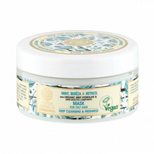 Juuksemask Natura Siberica piparmündi, kase ja retinooliga, 400 ml